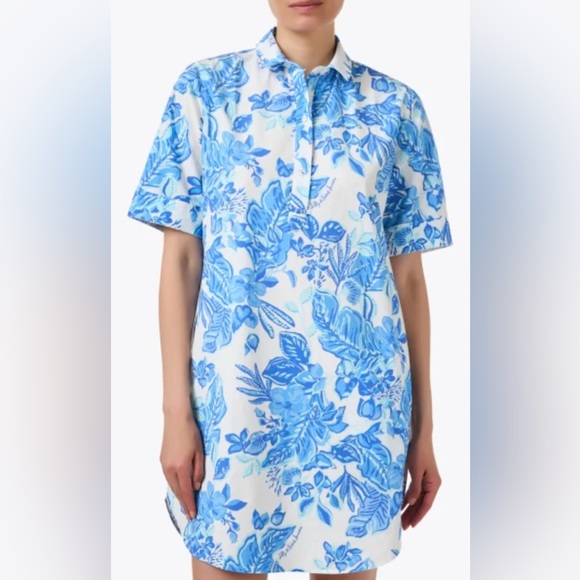 Lilly Pulitzer- Lilly x Saint James Leonie Shirt Dress - Picture 4 of 5